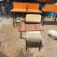 Laminate board lecture seats